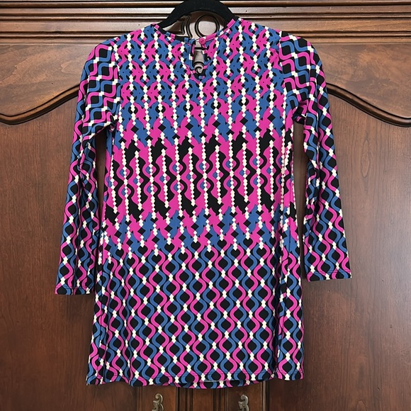 Colorful Geometric Pattern Dress/Tunic - Picture 5 of 7